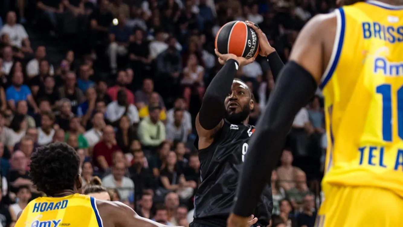 Jae Crowder Sahnede: ASVEL, Maccabi Tel Aviv’i 84-74 Devirdi